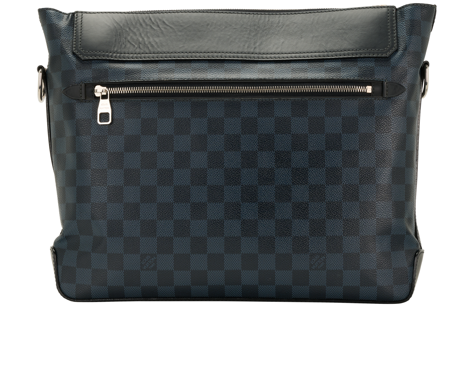 Messenger L, &pound;650, Handbags, Black, Canvas, Back view